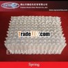 Compressible pocket spring for sofa cushion