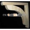natural unfinished solid wood wall bracket, wood bracket