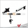Dual-Monitor Full Motion Desk Monitor Mounts VM-DS124D B-02