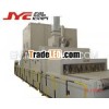Radio frequency conveyor food textile dryer