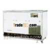 Double-tank gas phase ultrasonic cleaning machine
