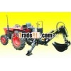 Backhoe Excavator Mounted on Tractor