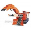 Long life CSC-80 crawler mucking loader , tunnelling machine