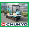 PC 30 MR - 2 Used Komatsu Mini Excavator <SOLD OUT>/ Maximum Digging Height 4950 ,  Depth 2910