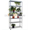 Galvanized Steel Shelving Unit with Steel Shelves
