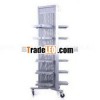 Customized design movable shoe shelf manufacturer