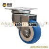 M-WP08-5019BZ 2" Plate swivel pu wheel caster /60kg