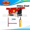 Electric hoist with holders