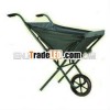 Folding wheelbarrow (wheel barrow) for garden