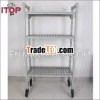 HOT SELL commercial shelving with wheels