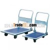 Cheap plastic sprayed carbon steel hospital folding flat trolley