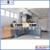 Horizontal waste hydraulic baling press         automatic paper bailing machine