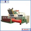 Metal baling press         used scrap metal baling press
