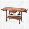 W61-WB-13O WOODEN BENCH WITH OAK MATERIAL