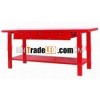 Metal Top Work Bench with 3 drawers