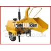 30hp diseal wood chipper with engine and CE self-power wood chipper