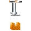 Carbide wood caving router bits