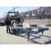 diesel horizontal portable band saw mill machine