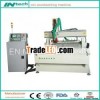 china woodworking cnc router machine QC6060 for doors furnitures and metal wood shavings machin