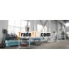 Air-cooling/water-cooling hot-face cutting granulating production line