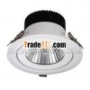 Most Popular COB 15W 20W 30W LED Downlight 2700lm Even Light AC85-265V Three Years Warranty
