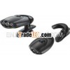 3 led book light with clip