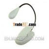 White Clip-On LED Book Light for Amazon Kindle 2