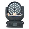 NEW 36*10w RGBW 4in1 led moving head light with zoom angle from 5-60 degree, touch screen