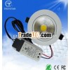 45 degree beam angle dimmable led cob downlight