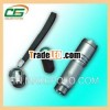 3w aluminum silver led flashlight