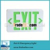 emergency exit sign board
