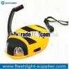 Eco-Friendly BEE SHAPE 2 LED Dynamo Torch With Hand-Crank