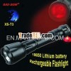 XS-T3 18650 Lithium rechargeable orkia torch