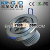 Aluminum PMMA Lens high power 6W led ceiling down light