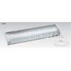 2x18w 127v Ceiling light with half-curved diffuser