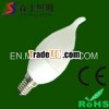 Frosting Candle Tail Shape Energy Saving Bulb CFL Lights 5W Hot!
