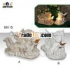 solar angel garden light/with Cupit with a bird designed