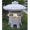 natural stone granite solar lantern/lamp