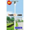 Superbright 12W rolled steel garden solar lamp