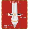 cfl glass tube High Power 8000hrs ROHS CE FCC 5U/6U/8U