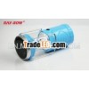 High power solar led shock flashlight