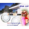 stainless steel white/rgb ip68 led underwater pool led light 12v ac/dc