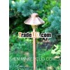 copper garden light fixture