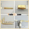 gold single shorwave infrared exchanger for powder coating