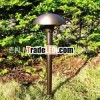 Brass garden light fixture