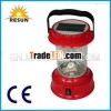 portable solar camping lantern with cellphone charger