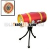 Wo-9010 Compass Tail Red Barrel Aluminum Reflector Head Switch Lumileds Blue LED 2x18650 Batt 2 Mode