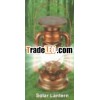 brass solar lantern