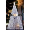Out dooor white led christmas tree 3m