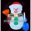 outdoor Christmas 3D led snowman light